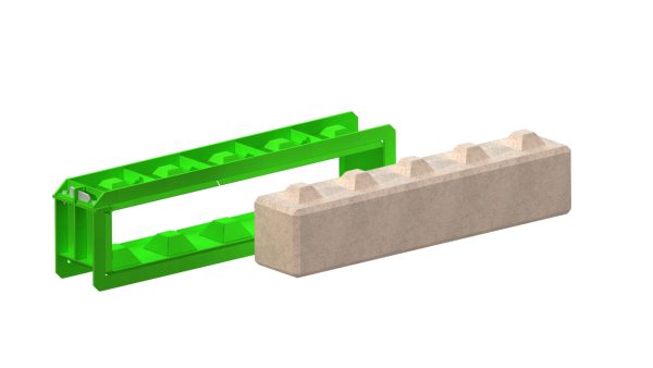Betongießform 150×30×30